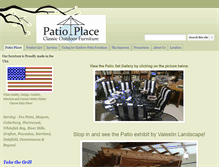 Tablet Screenshot of patioplaceonline.com